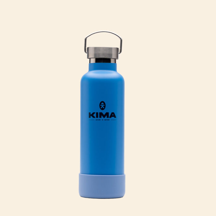 Botella de hidratacion azul